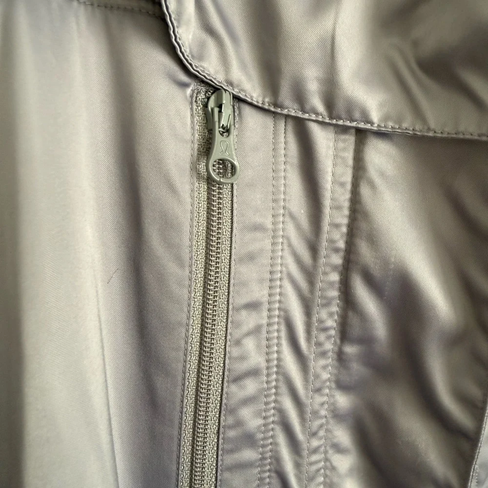 lululemon athletica Charcoal Hooded Cape Jacket - Picture 3 of 7